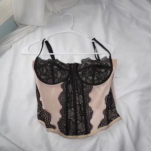 Lace Corset Top